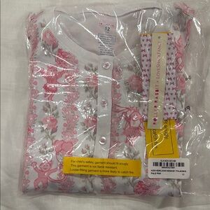 Roller Rabbit x Love Shack Fancy Kids Pink Pajamas